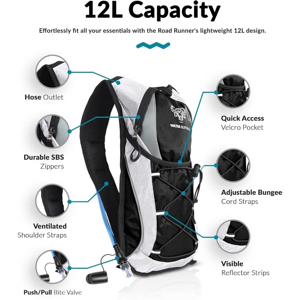 Water Buffalo Hydration Backpack - Lightweight Hy… - image 2